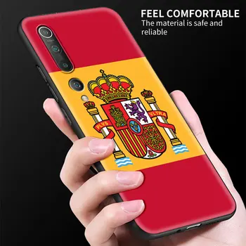 Ispanijos herbas, Vėliava Silikono Atveju Funda Už Xiaomi Mi Poco X3 NFC F3 M3 11i 10S 11 Ultra 10T Pro 9T 10 Pastaba Lite Padengti Coque
