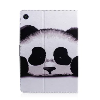 Tigras, Liūtas Panda Modelio Planšetinį kompiuterį Atveju, Huawei MatePad T8 Padengti Kobe2-L03 KOB2-L09 Lankstymo Smart Cover 