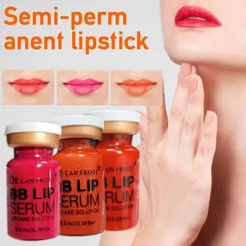 Korėjos 8ml Lūpų Spindesį Ampulä-Serumas Starter Kit Lūpų Kremas Lūpų Blizgesys Gydymo Pigmentinis Dažymas Bb Drėkina Microne
