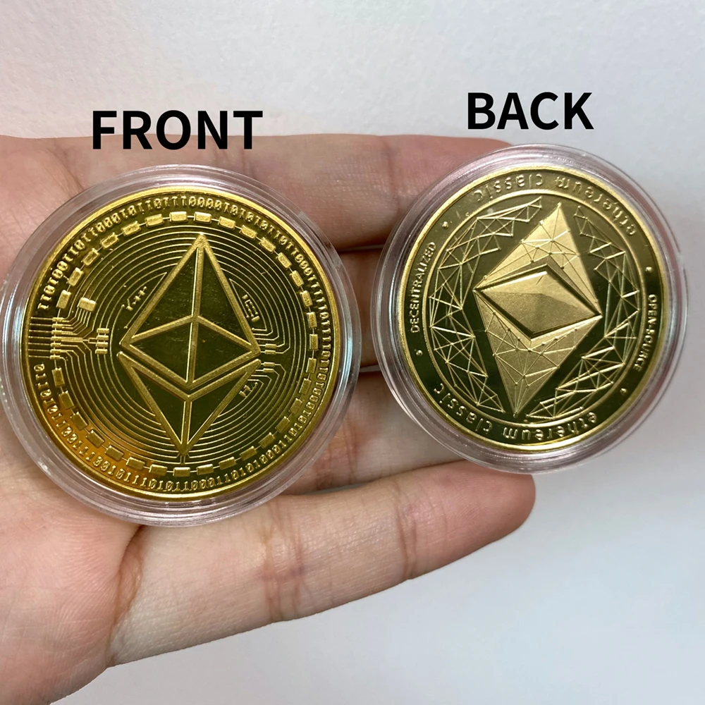 ethereum auksinė moneta
